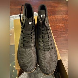 Men’s Nobull Trainer High-Tops in Black Camo